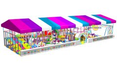 Softplay Oyun Parkı Çatılı 19x7x4 mt