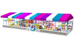 Softplay Oyun Parkı Çatılı 19x7x4 mt