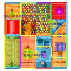 Softplay Oyun Parkı 4x4x2.3m