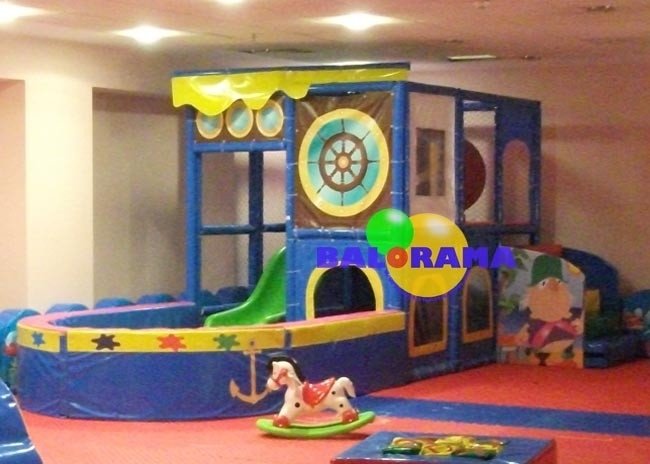 Softplay Oyun Parkı Gemi Top Havuzu 5x3x2.5m