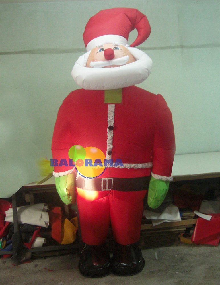Şişme Noel Baba Kostüm 3m