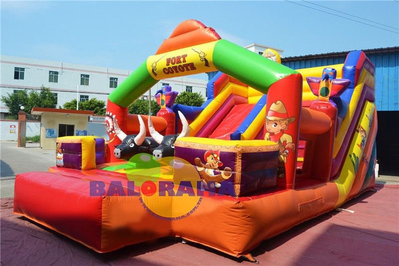 Western Şişme Balon Park 8x4.5x4.5m