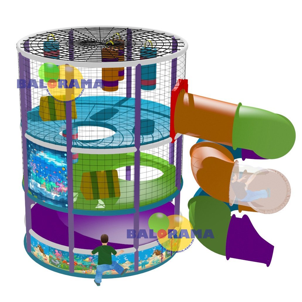 Softplay Spiral Kule