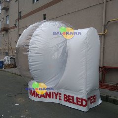 Şişme Kar Küresi 3.5x3x3.2m