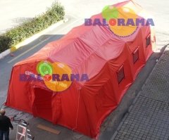 Şişme Arama Kurtarma Çadırı 10x5x2.5m 50m²