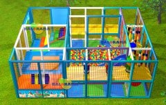 Çatılı Softplay Kapalı Top Havuzu 6x5x3.2h Mt