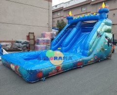 Şişme Aquapark Kaydırak 7x4x4.2h Mt