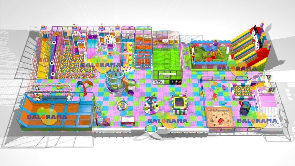 Softplay Oyun Alanı 800m2