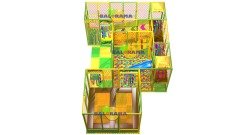 Orman Temalı Softplay Top Havuzu 45m2