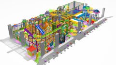 Softplay İç Mekan Oyun Alanı 210m2