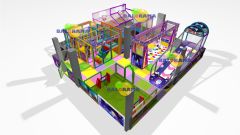 İç Mekan Oyun Alanı Softplay Park Roller Kaydırak 100m2