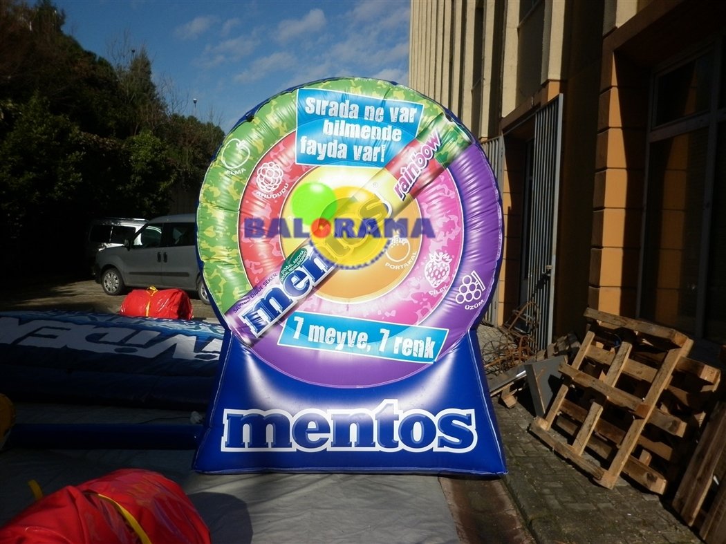 Mentos Şişme Reklam Balonu