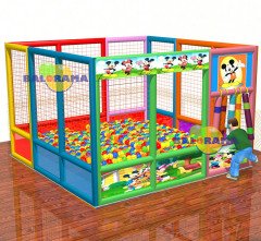 Disney Softplay Oyun Havuzu 3x3x2m