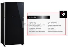 SHARP Buzdolabı SJ-XG740G-BK (Dijital Model SİYAH)