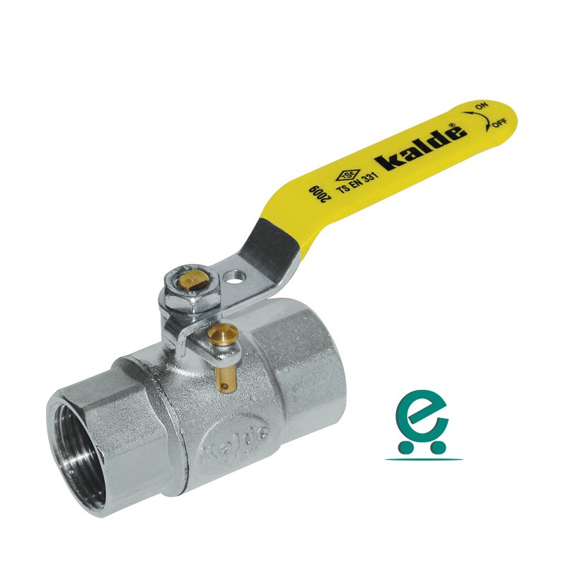 1/2'' Kalde Kilitli Doğalgaz Vanası