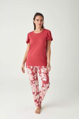 Mod Kısa Kol Yazlık Kadın Pijama Takım