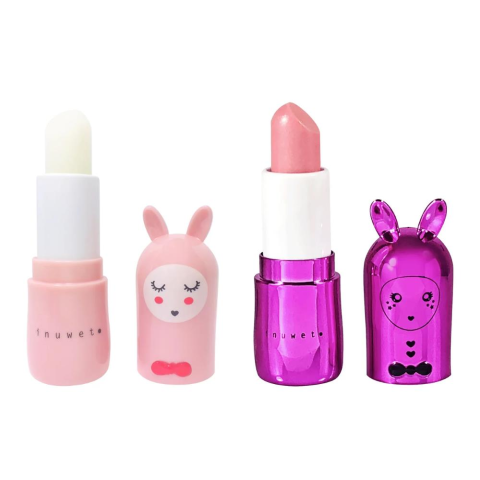 Inuwet - Amour Duo Metal Lip Balm Hediye Seti