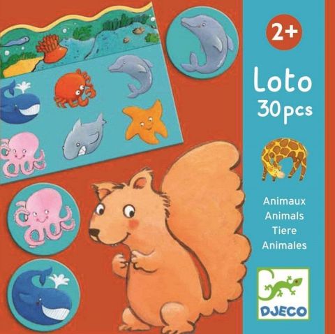 Djeco Tombala Oyunları / Animals Loto