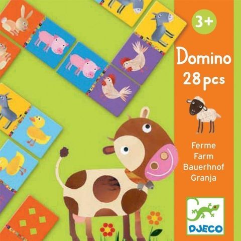 Djeco Domino Oyunları / Domino Farm