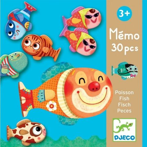 Djeco Hafıza Oyunları / Memo Fish