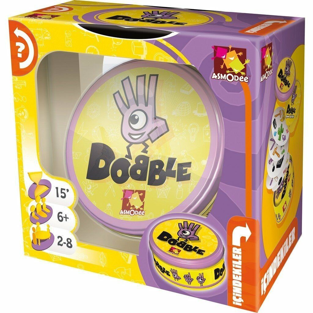 Asmodee Dobble 6+ Yaş Dikkat ve Konsantrasyon Oyunu