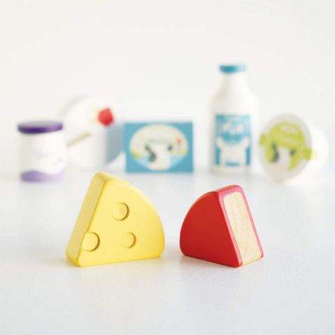 Le Toy Van Şarküteri Kasası - Cheese & Dairy Crate