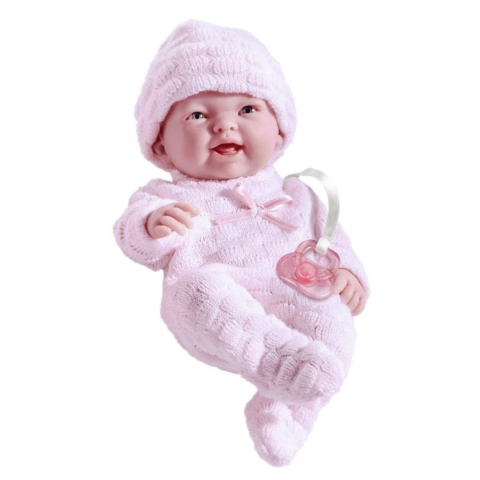 Berenguer Gerçekçi Yenidoğan Oyuncak Mini Kız Bebek 24 cm - Pembe