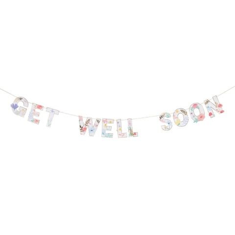 Meri Meri - Get Well Soon Card - Geçmiş Olsun Tebrik Kartı