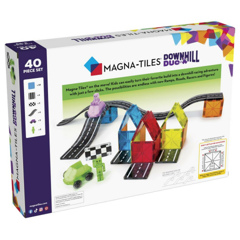 Magna-Tiles - Downhill Duo 40-Piece Set - Yokuş Aşağı 2'li - 40 Parça