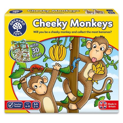 Orchard Toys Cheeky Monkeys 4-8 Yaş Stratejik Grup Oyunu