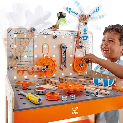 Hape Deluxe Bilimsel Oyuncak Çalışma Tezgahı / Scientific Workbench