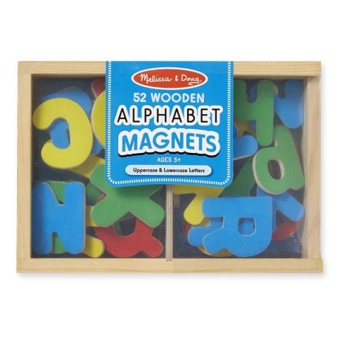 Melissa&Doug Ahşap Mıknatıslı Harfler - Wooden Alphabet Magnets