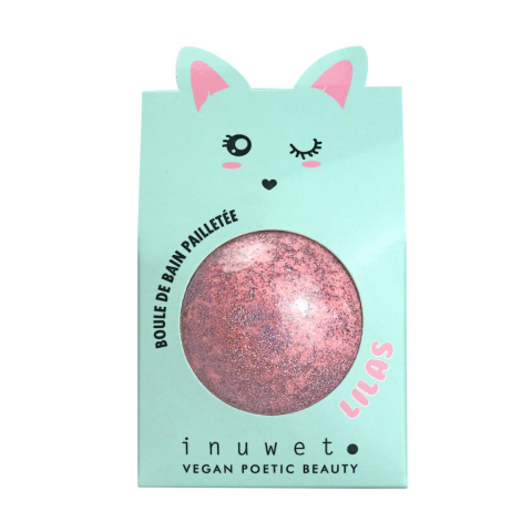 Inuwet Bath Bombes - Banyo Bombası // Glitter Lilac - Pink