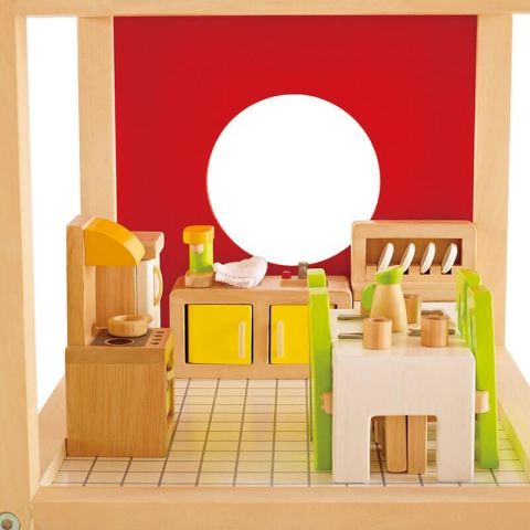 Hape Oyuncak Yemek Odası Eşya Seti / Wooden Toys - Dining Room