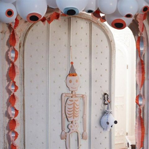 Meri Meri - Vintage Halloween Jointed Skeletons - Halloween Vintage İskelet Asılan Süsler