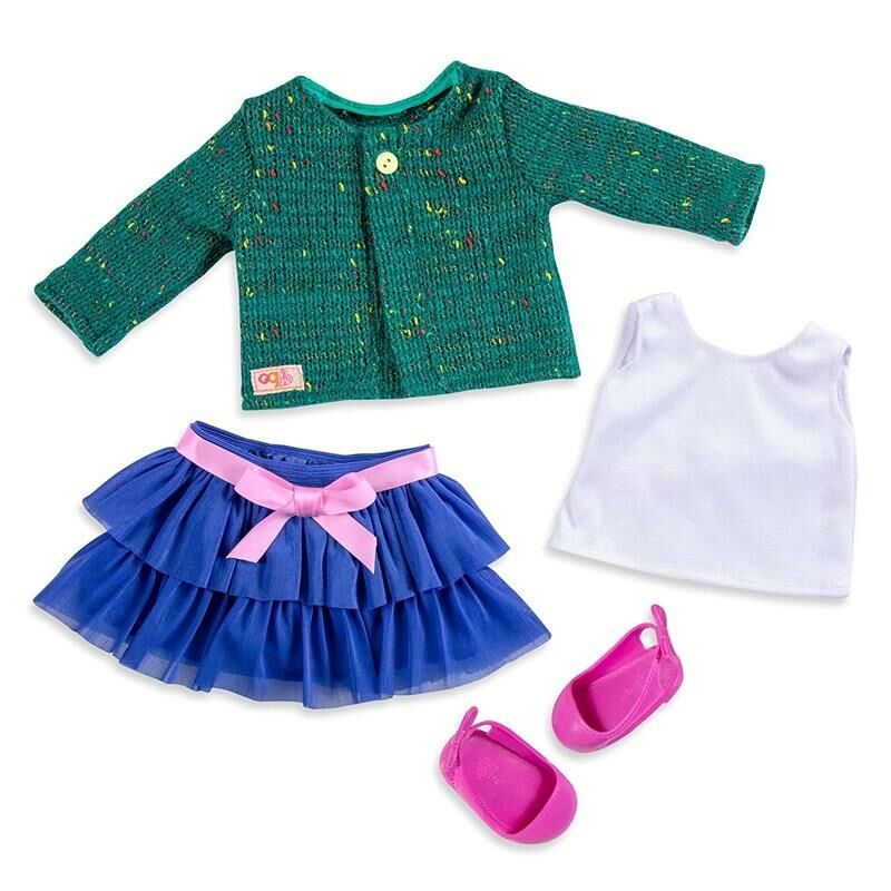 Our Generation Kıyafet / Ruffle Skirt & Sweater