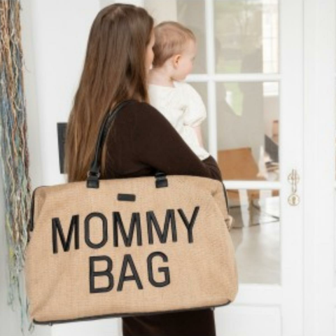ChildHome Mommy Bag Anne Bebek Bakım Çantası // Rafya