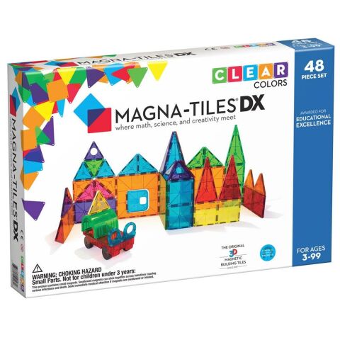 Magna-Tiles Clear Colors 48 Parça