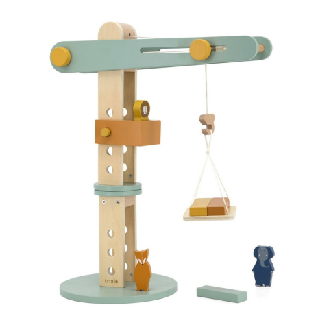 Trixie - Wooden Constructıon Crane - Ahşap İnşaat Vinci