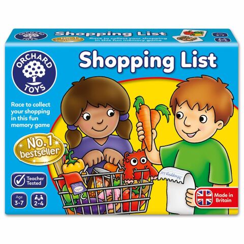 Orchard Toys Alışveriş Listesi (Shopping List) 3+Yaş Hafıza Oyunu
