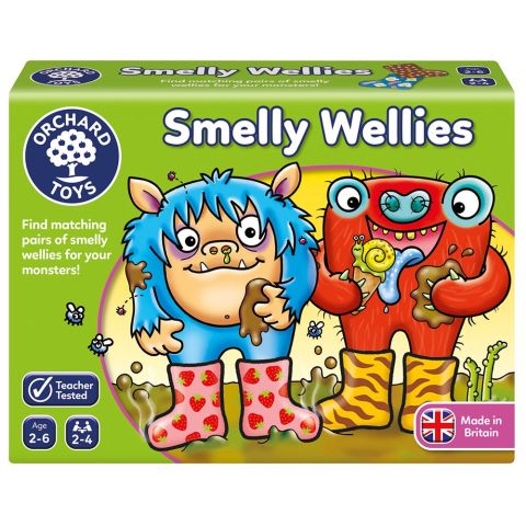 Orchard Toys Kokmuş Çizmeler (Smelly Wellies) 2+Yaş Hafıza Oyunu