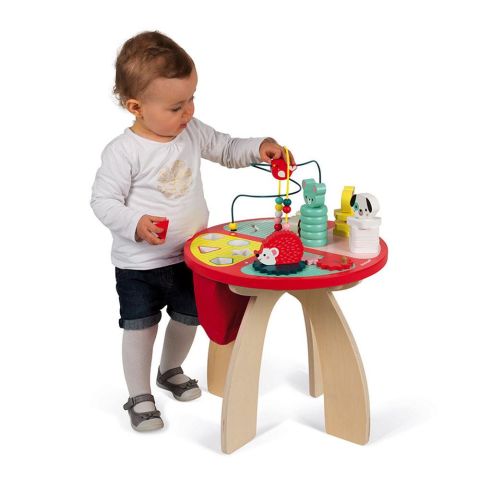 Janod Aktivite Masası Orman / Baby Forest Activity Table (Wood)