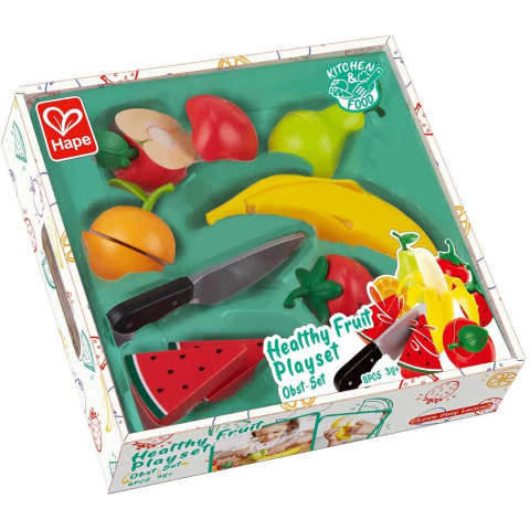 Hape Healthy Oyuncak Meyve Seti / Healthy Fruit Playset