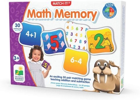 The Learning Journey Match It! Math Memory - Dört İşlem Oyunu