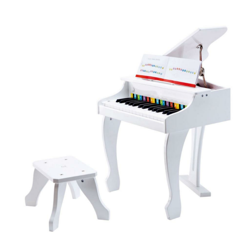 Hape Deluxe Grand Elektronik Piyano - Beyaz