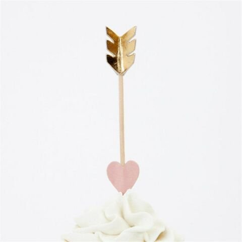 Meri Meri - Valentine’s Cupcake Kit - Sevgi Cupcake Kit - 24'lü
