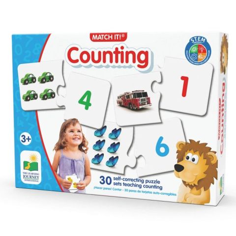 The Learning Journey Eşleştirme / Sayı Sayalım - Match It! Counting