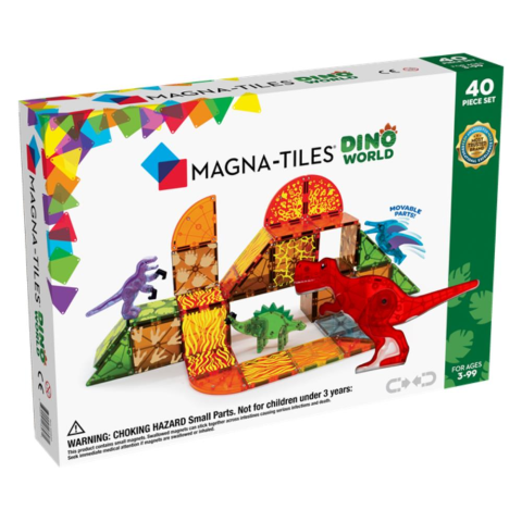 Magna-Tiles Dinozor Dünyası 40 Parça