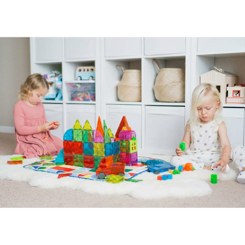 Magna-Tiles Saklama Kutusu & Oyun Matı