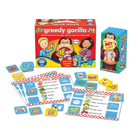 Orchard Toys Greedy Gorilla / Aç Gözlü Goril 4-8 Yaş Grup Oyunu